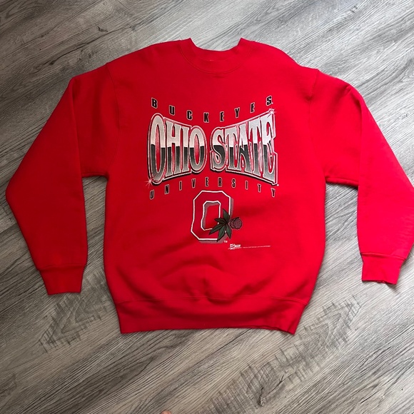 Ohio State University Red Sweatshirt - Picture 1 of 8